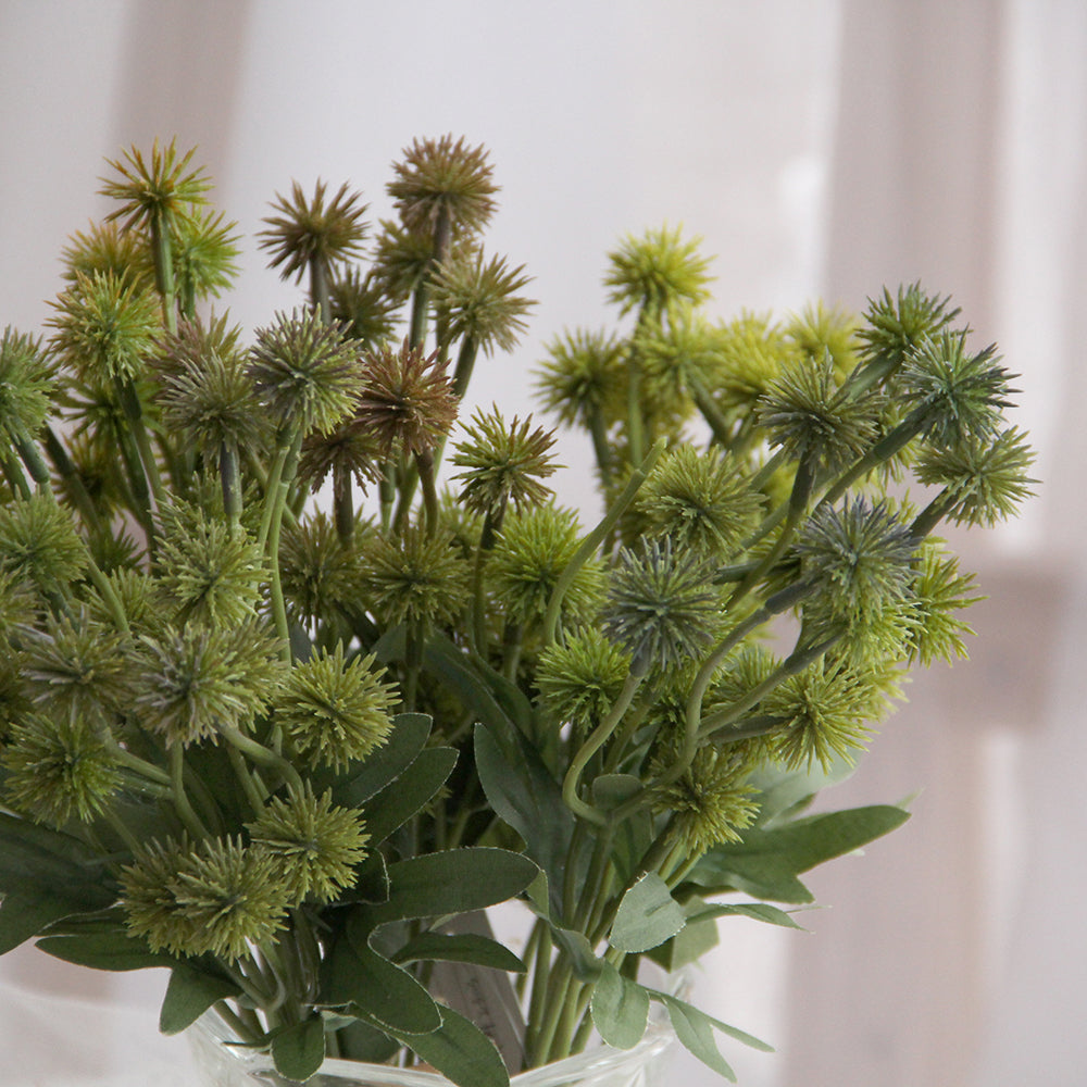 New Design Artificial Flowers Branches High Quality Wedding Decoration Wild Thorn Ball Wholesale Home Artificial Flowers