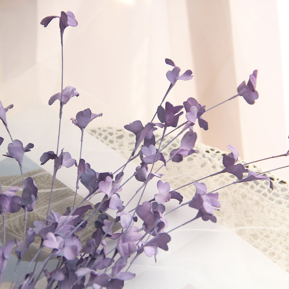 Factory Wholesale Artificial Flower Grass Flower Decorative Flowers Plants for Wedding Home Decoration