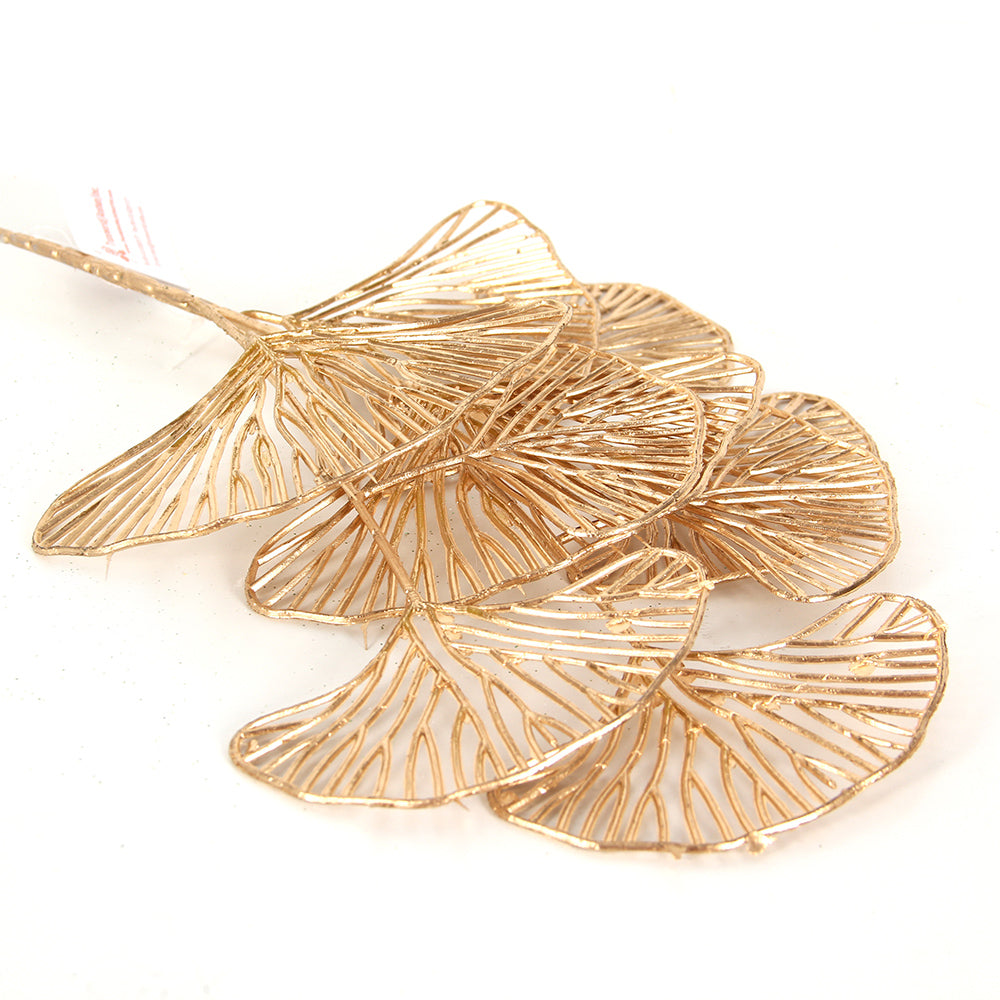 Gold Vase Pick Golden Circular Vase Set Spray With a Bendable Wire Suitable for All Events gold pick