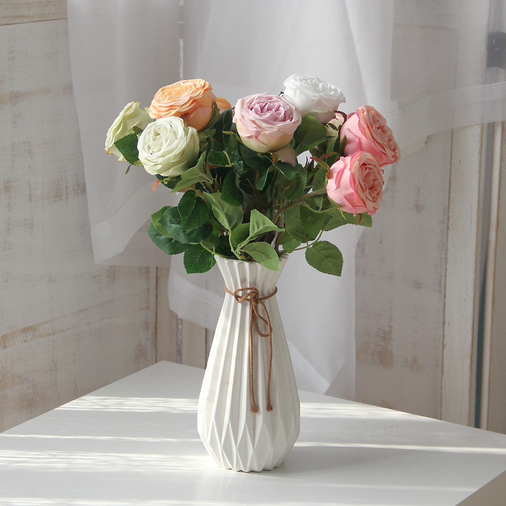 44cm Single Headed Tineke Rose Spray Artificial Flower Home Decoration Valentine's Day Decoration