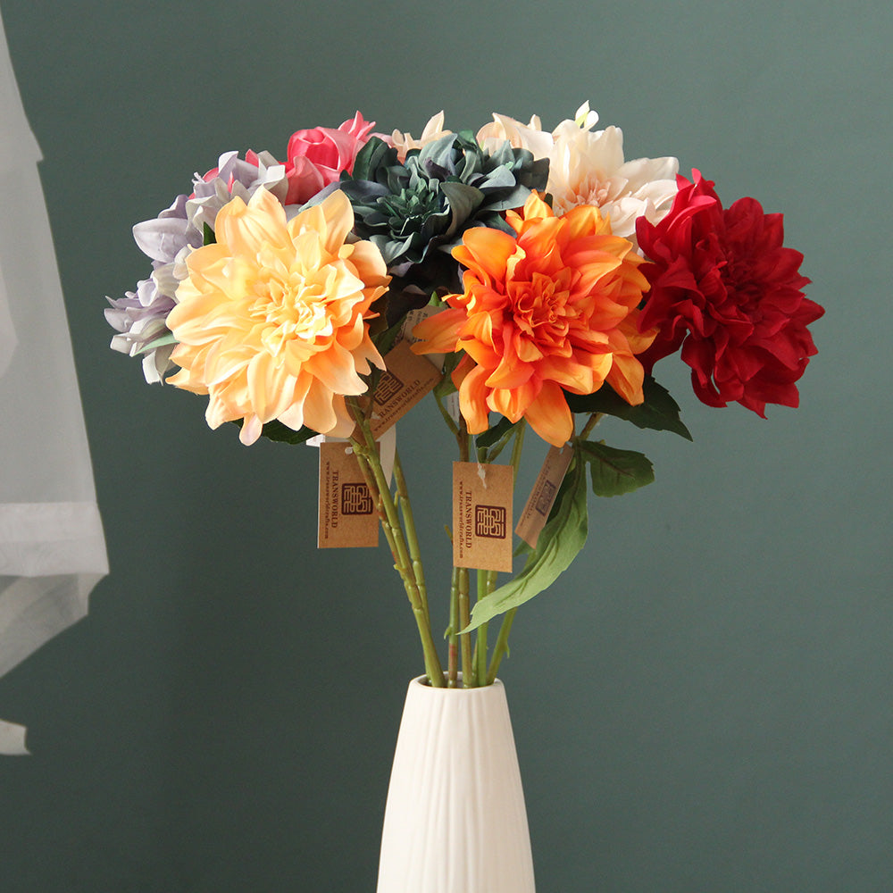 60CM Large Natural Beauty Silk Chrysanthemums Colorful Artificial Flower Home Decoration