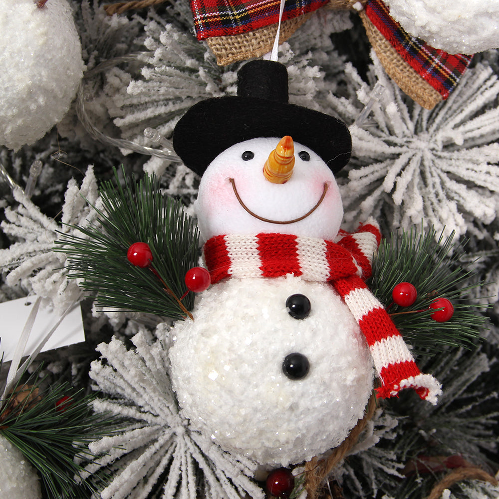 17cm snowman decorating make a snowman winter holiday outdoor decoration