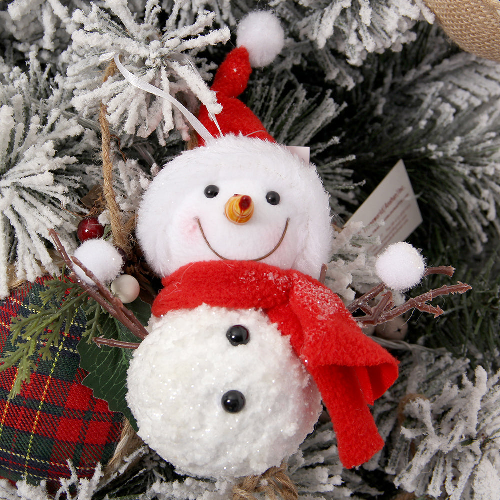 20CM Snowman Decorating Make a Snowman Winter Holiday Outdoor Decoration