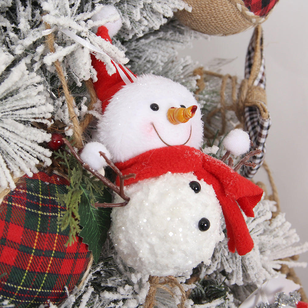 20CM Snowman Decorating Make a Snowman Winter Holiday Outdoor Decoration