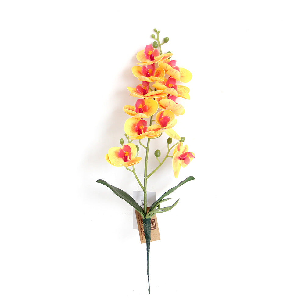 44cm 3D 11 flowers mini orchid artificial flower home decoration