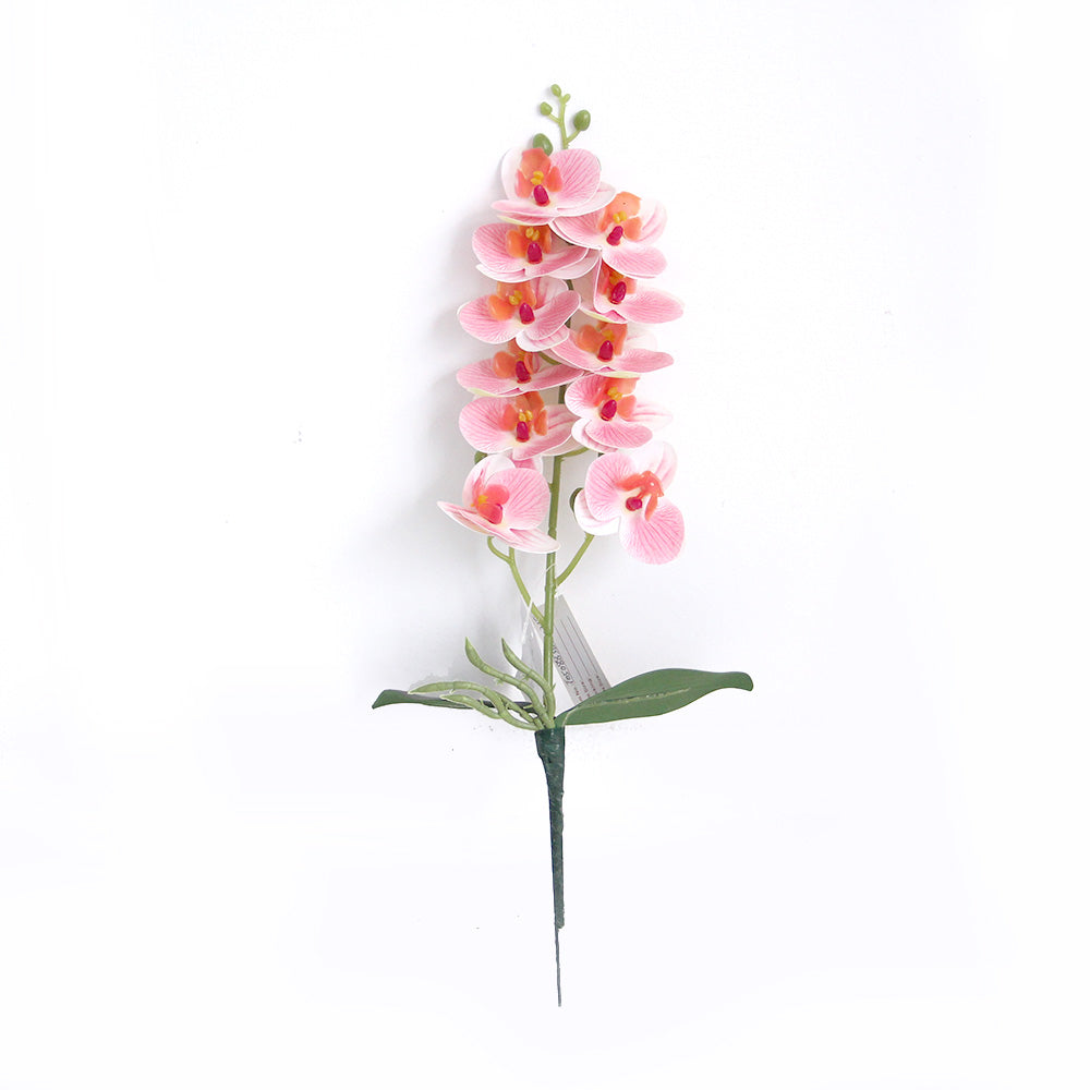 44cm 3D 11 flowers mini orchid artificial flower home decoration