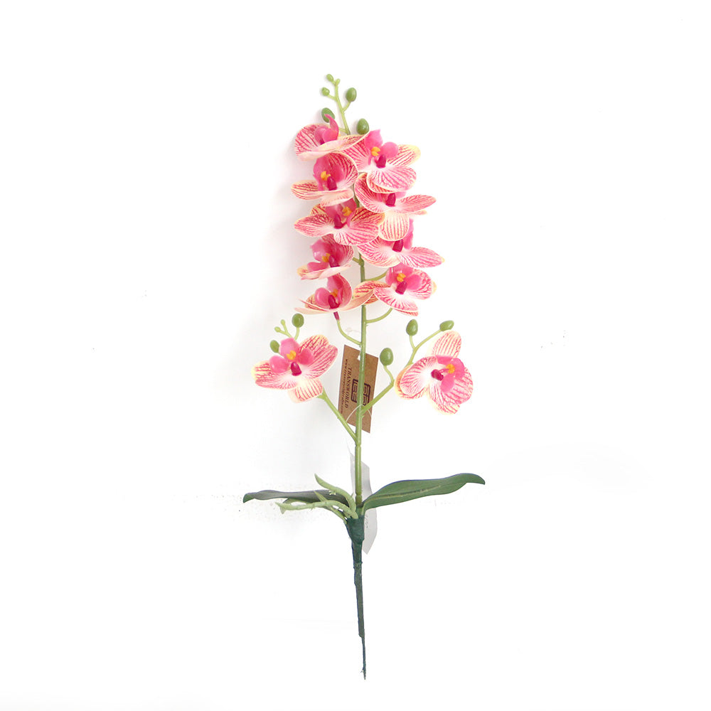 44cm 3D 11 flowers mini orchid artificial flower home decoration