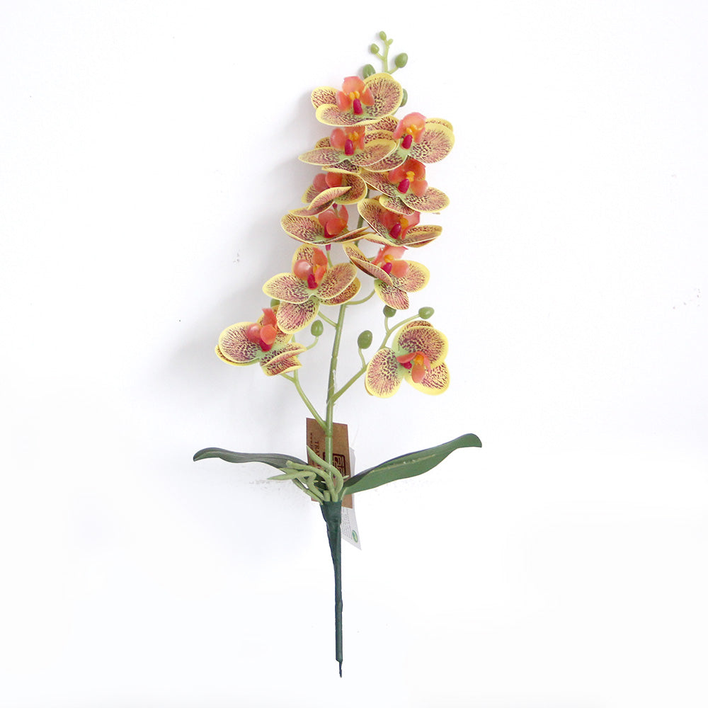 44cm 3D 11 flowers mini orchid artificial flower home decoration