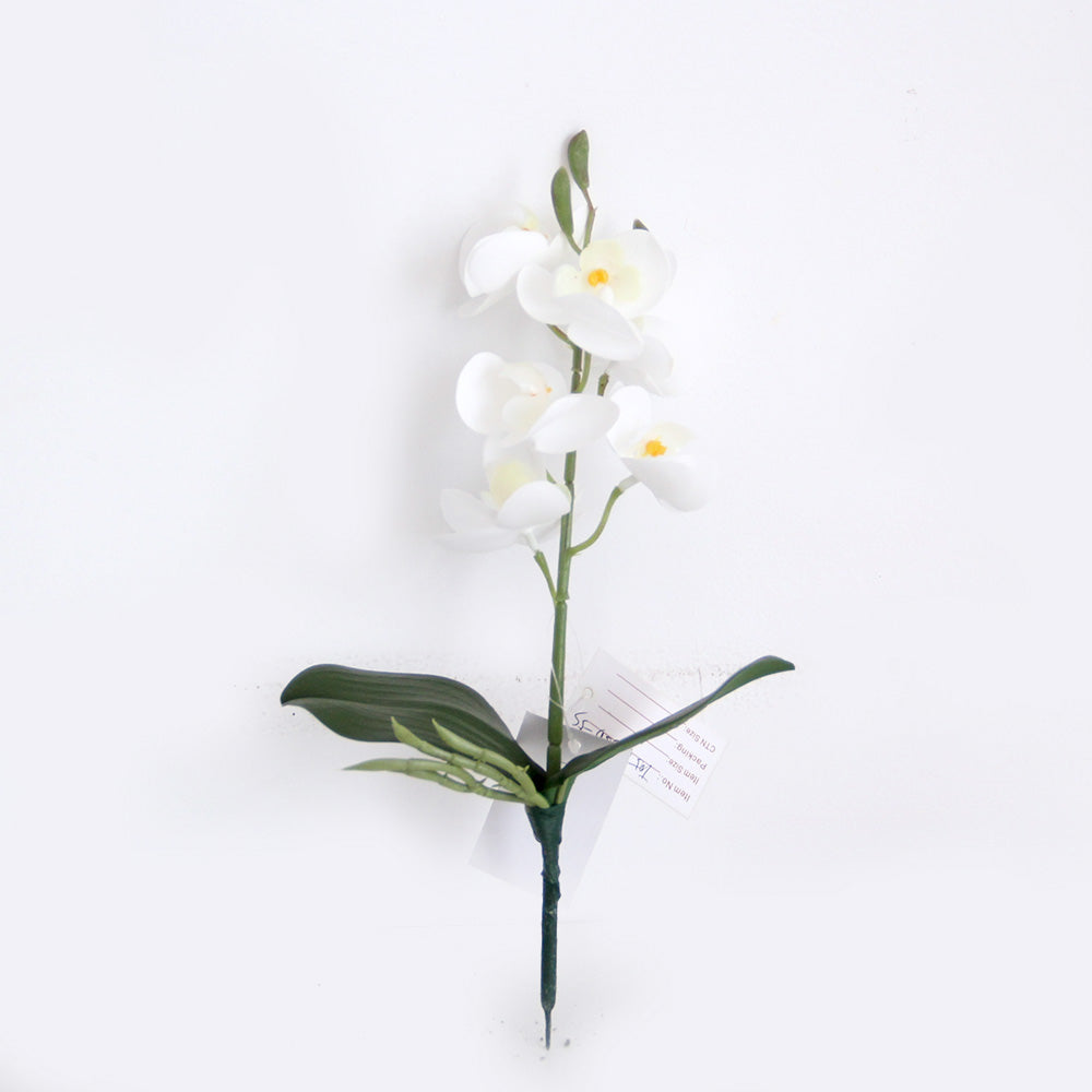 44cm 3D 6 flowers mini orchid artificial flower home decoration