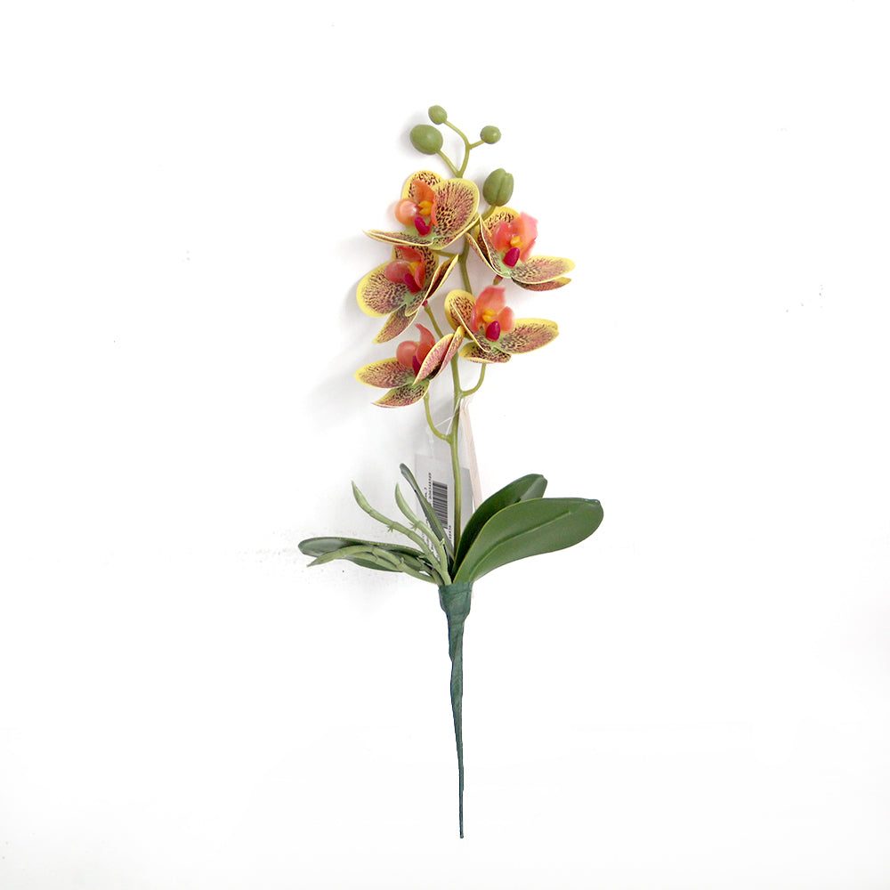 37cm 3D small 5 flowers butterfly orchid artificial flower home decoration