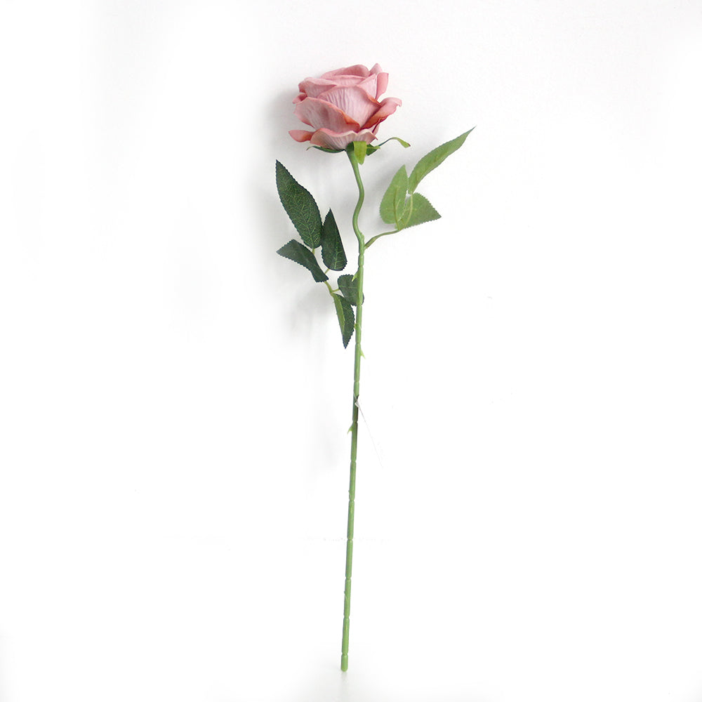 50CM Valentine's Gift Home Wedding Decoration Artificial Rose Bush Red Rose Bouquet Artificial