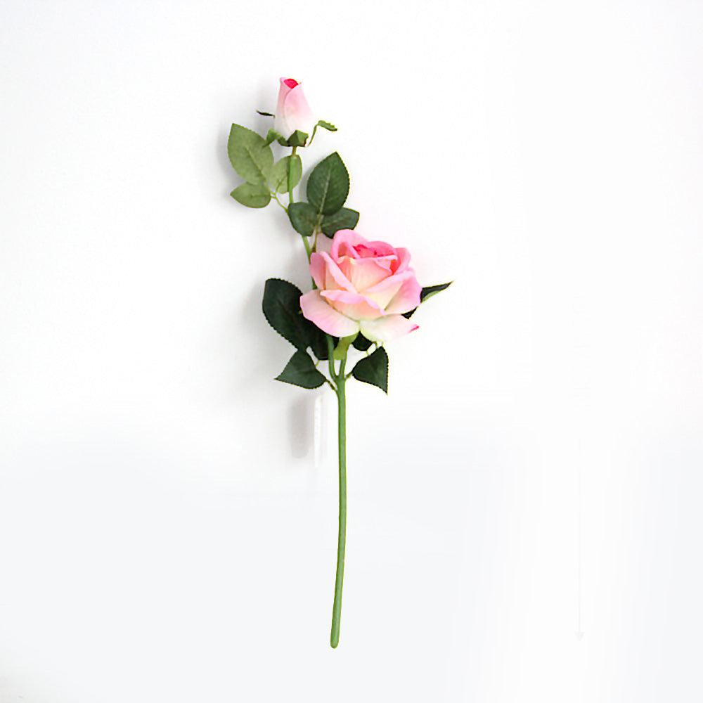 Rose Artificial Flowers with Stems Realistic artificial Rose Flower Bouquets for Wedding Party Home Table Decorations