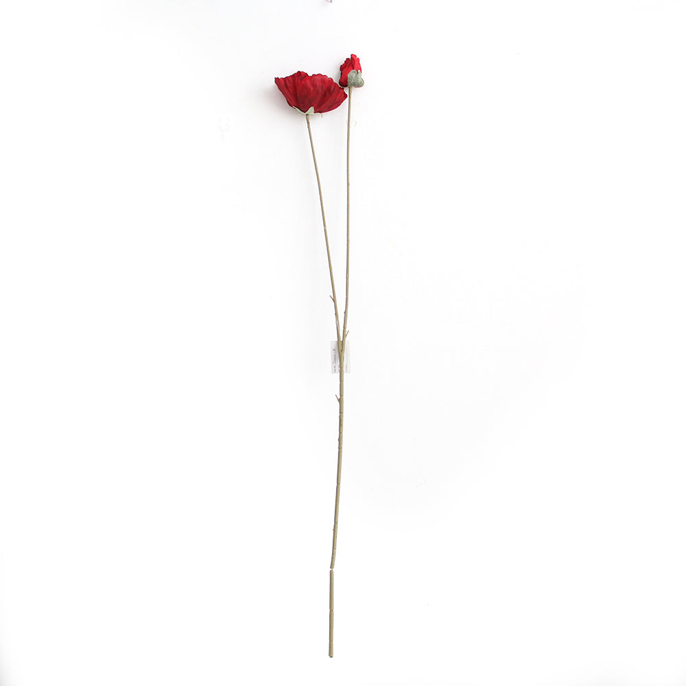 Beautiful Color Poppy Flower Artificial Flower For Home Wedding Decoration