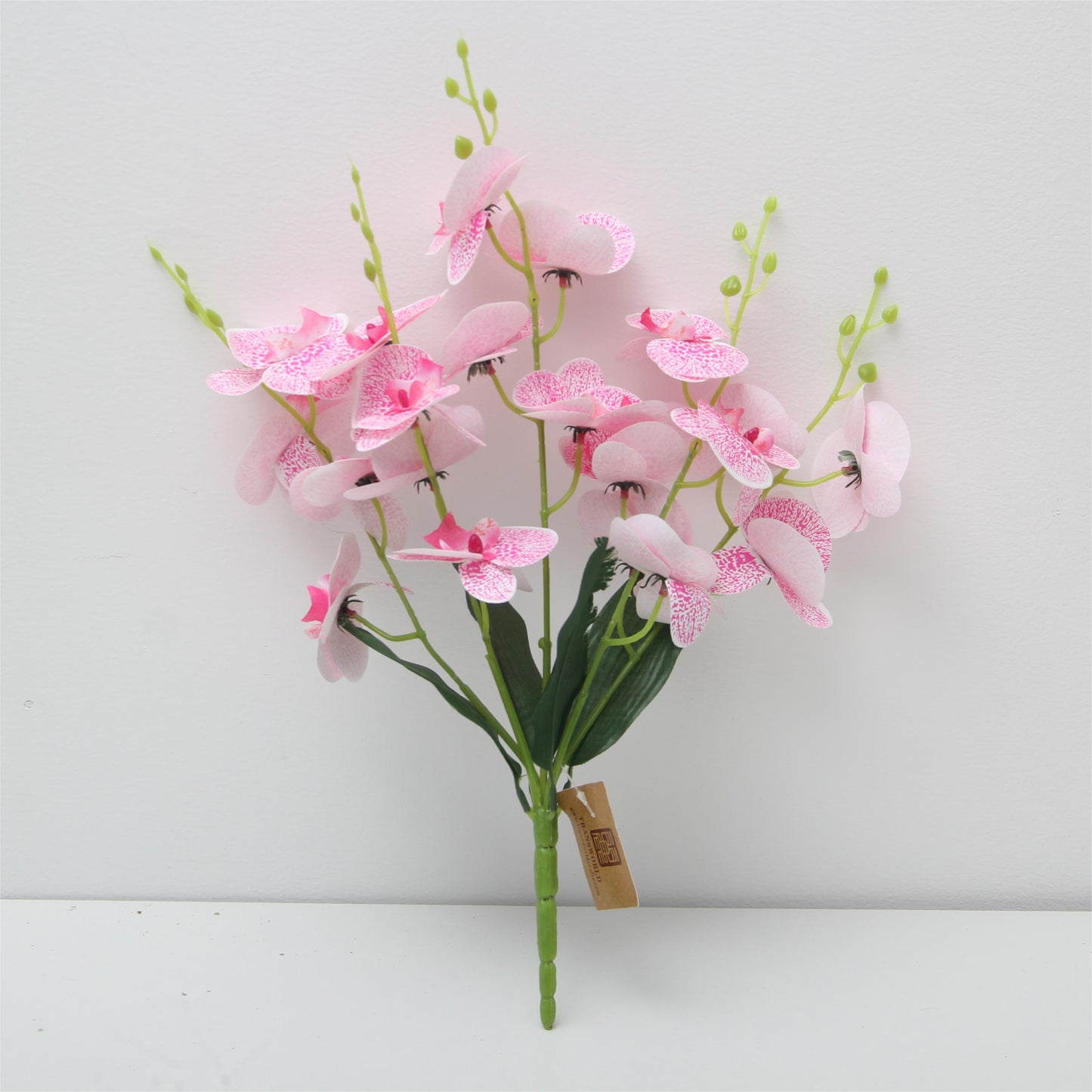 45cm 5 fork film phalaenopsis orchid artificial flower home decoration