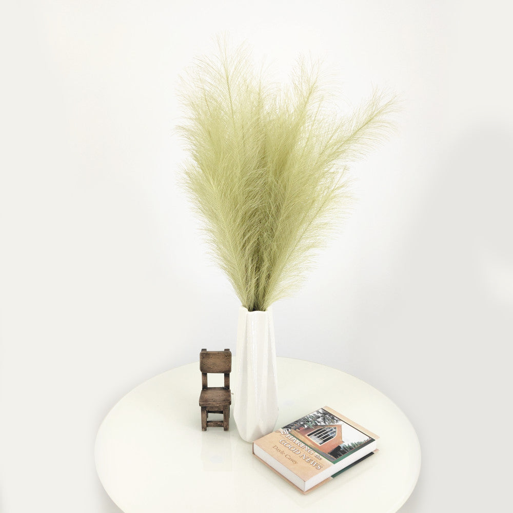 Hot Selling Wholesale Multi-Size Pampas Artificiales Decoracion 31.5INCH Pampas Grass Artificial Flowers For Wedding Home Decor