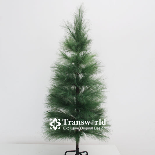 4-foot High Quality Artificial Christmas Tree Original Design Pampas Christmas Tree Indoor and Outdoor Tree Decoration