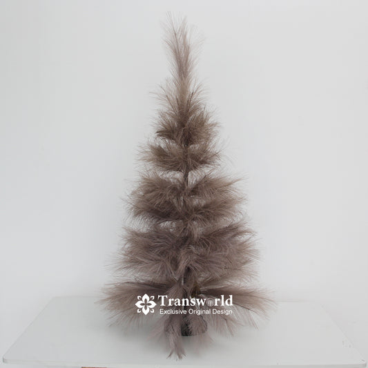 Original Design 100cm Indoor Artificial Tree Pampas Grass Decorative Trees For Festival Wedding Christmas Decoration