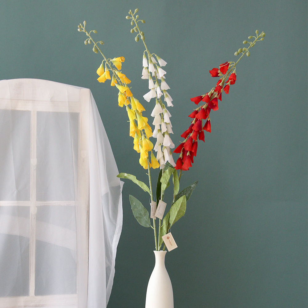 2024 New Products Three-Colour Phoenix Tree Flower 1.22m Long Artificial Flowers Decor Cheap Artificial Flowers Wholesale