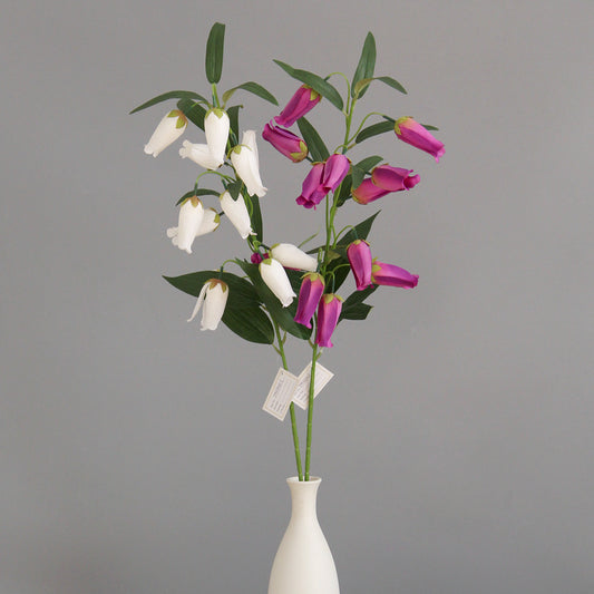 Whosale Long Size Campanula Artificial Flowers For Wedding Home Garden Decoration Artificial Flower Arrangement