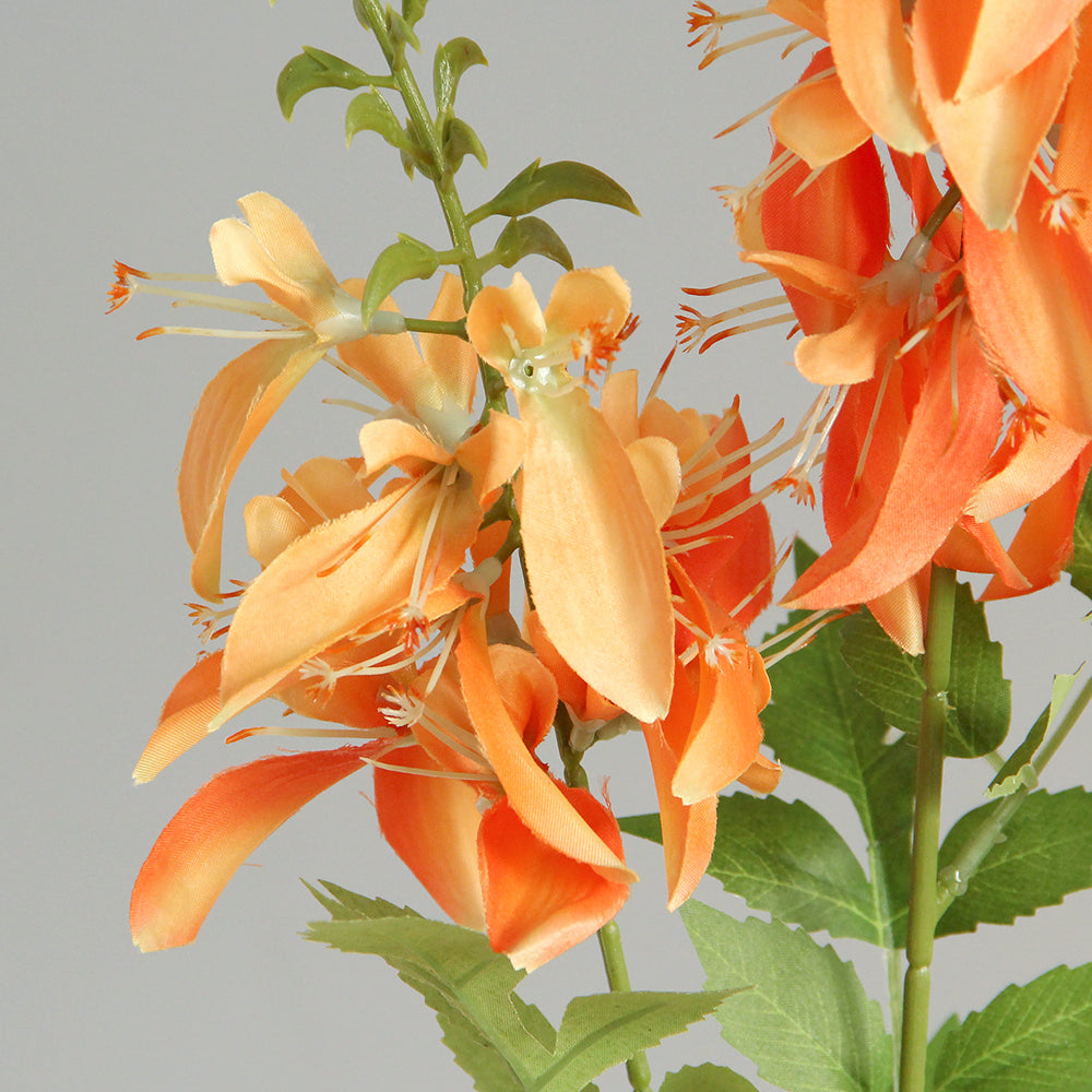 39.37INCH Artificial Plants and Flowers Long Branch Erythrina Flower Multicolour Artificial Flowers Decor Hpme Party Store Decor