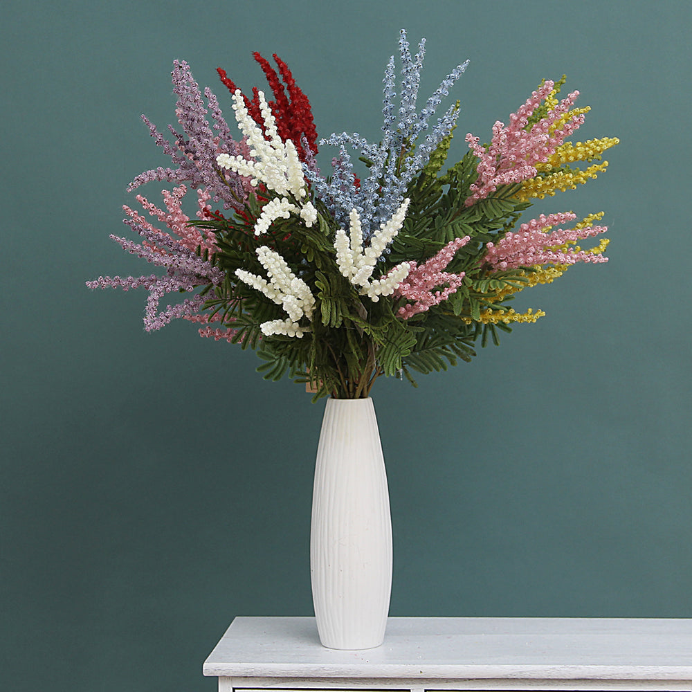 Modern Lifelike Hand Made Artificial Flowers Floral Arrangement Spray Decorative Wedding Home Flowers Flower Branch