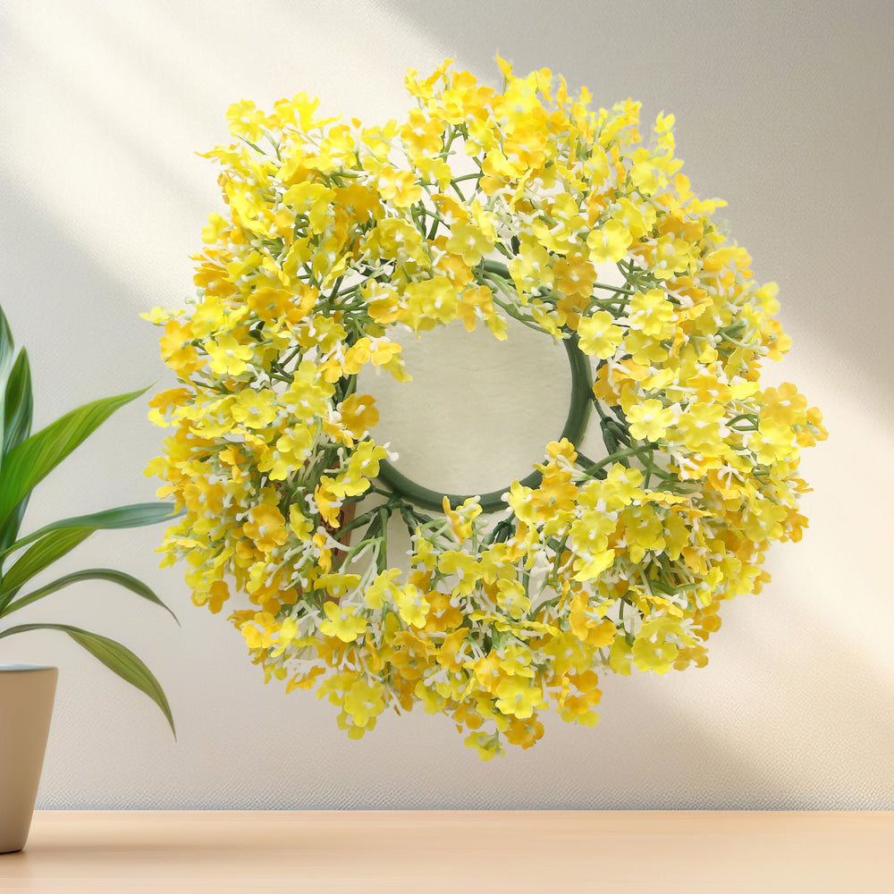 Original Design 25cm Artificial Wreath Spring Summer Wreaths for Home Decoration High Quality Wreath Supplies Wholesale