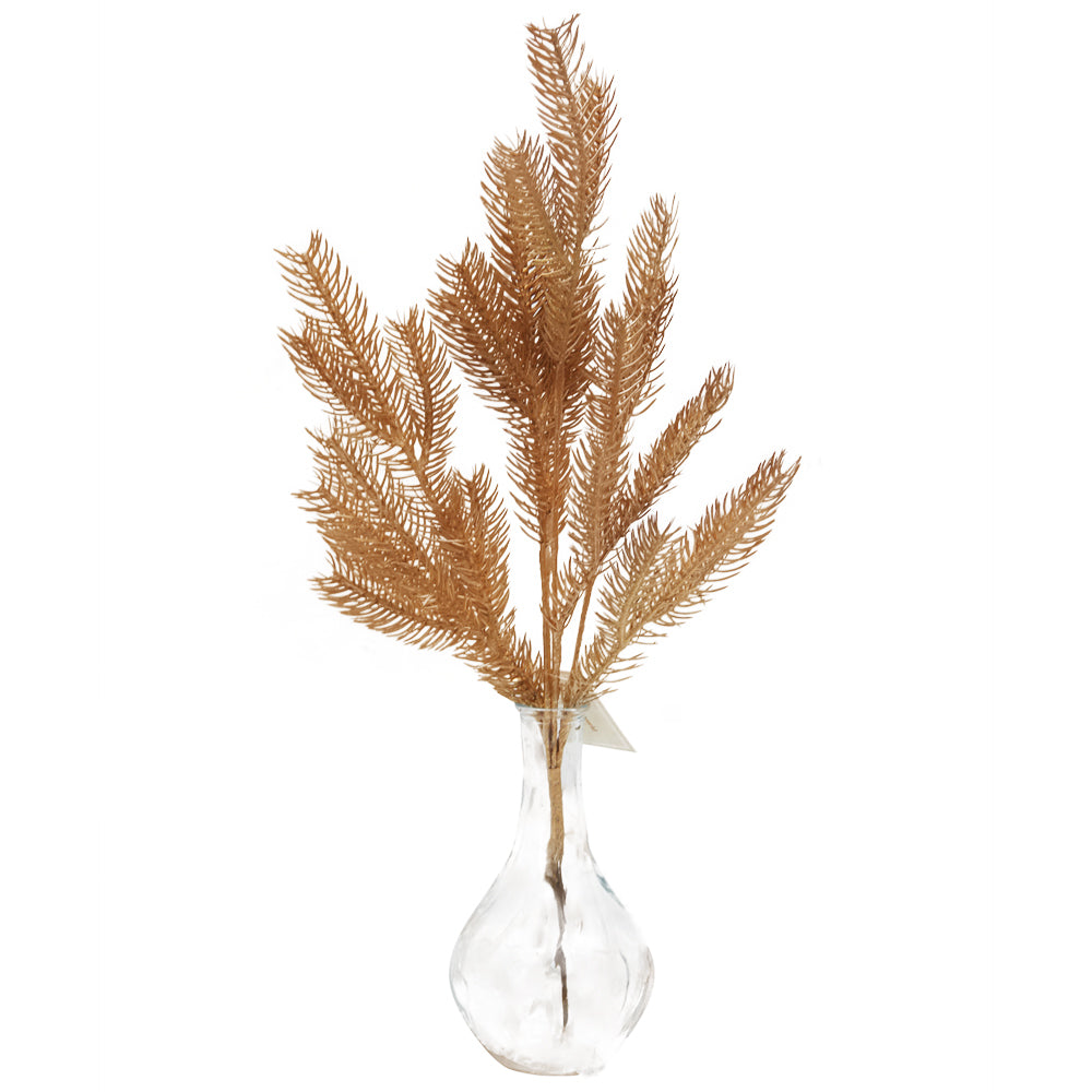 Whosale 19.69INCH Artificial Plastic Branches Glitter Leaves Popular Decorative Dry Branches for Home Interior Decoration