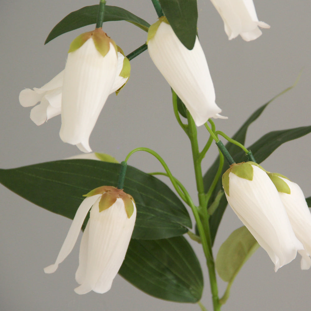 Whosale Long Size Campanula Artificial Flowers For Wedding Home Garden Decoration Artificial Flower Arrangement