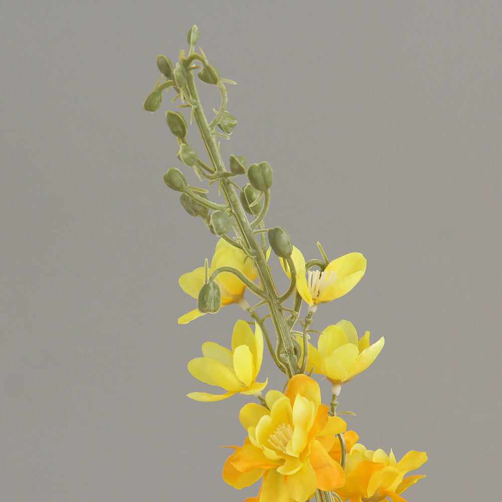 Whosale High Simulation Artificial Real Touch Larkspur Decorative Artificial Flower For Wedding Home Party Decoration