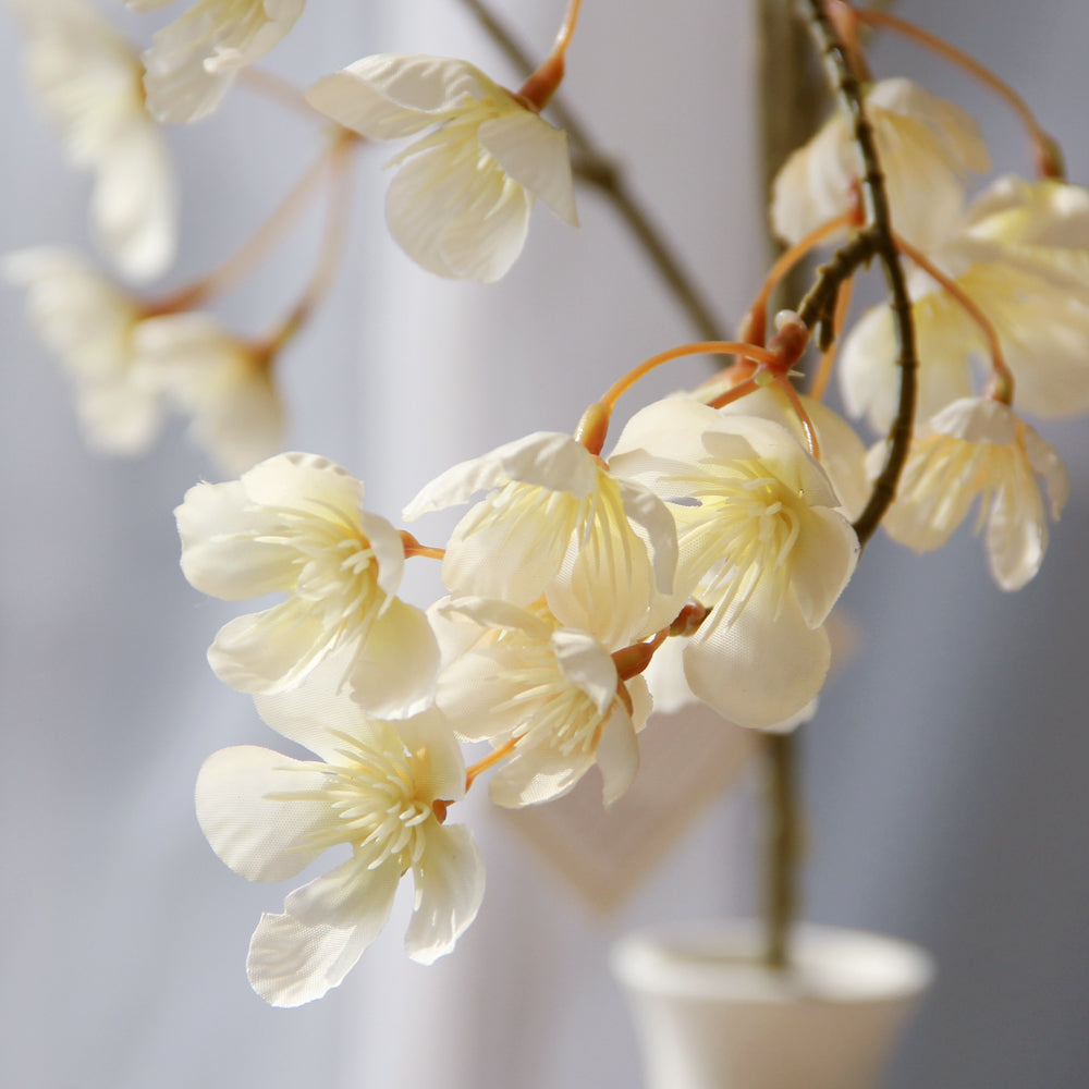 New Style Artificial Flower 100cm Apple Blossom Other Decorative Flowers And Plants For Teahouse Office Home Decoration