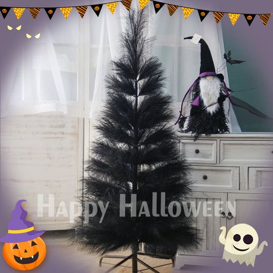 Original Design Hot Fashional 5ft Artificial Christmas Tree Fluffy Pampas Grass Christmas Trees For Wedding Halloween Decor