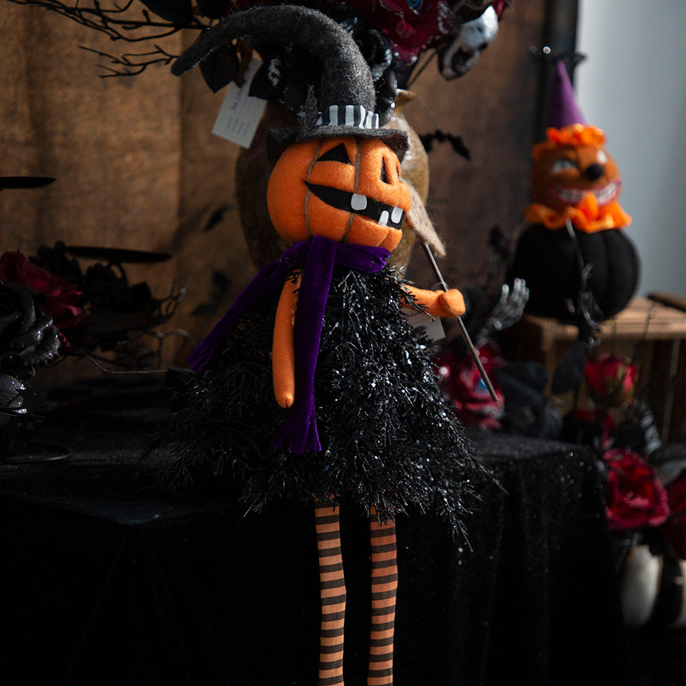 Funny Halloween Decoration Pumpkin Ghost Witch Scary Halloween Plush Doll Halloween Accessories For Halloween Party Supplies