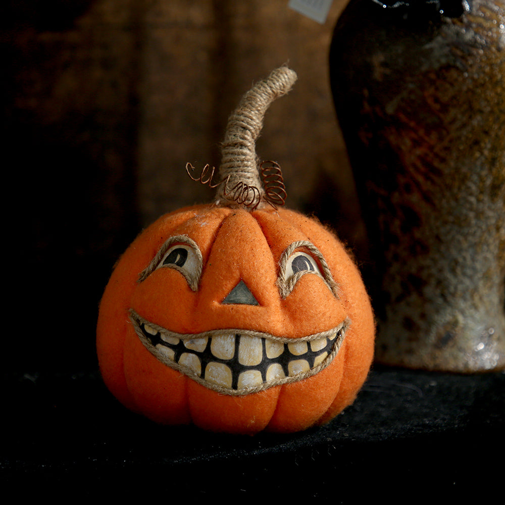 Hot Selling Halloween Pumpkin Decor Grimace Pumpkin Ornaments For Halloween Home Decoration