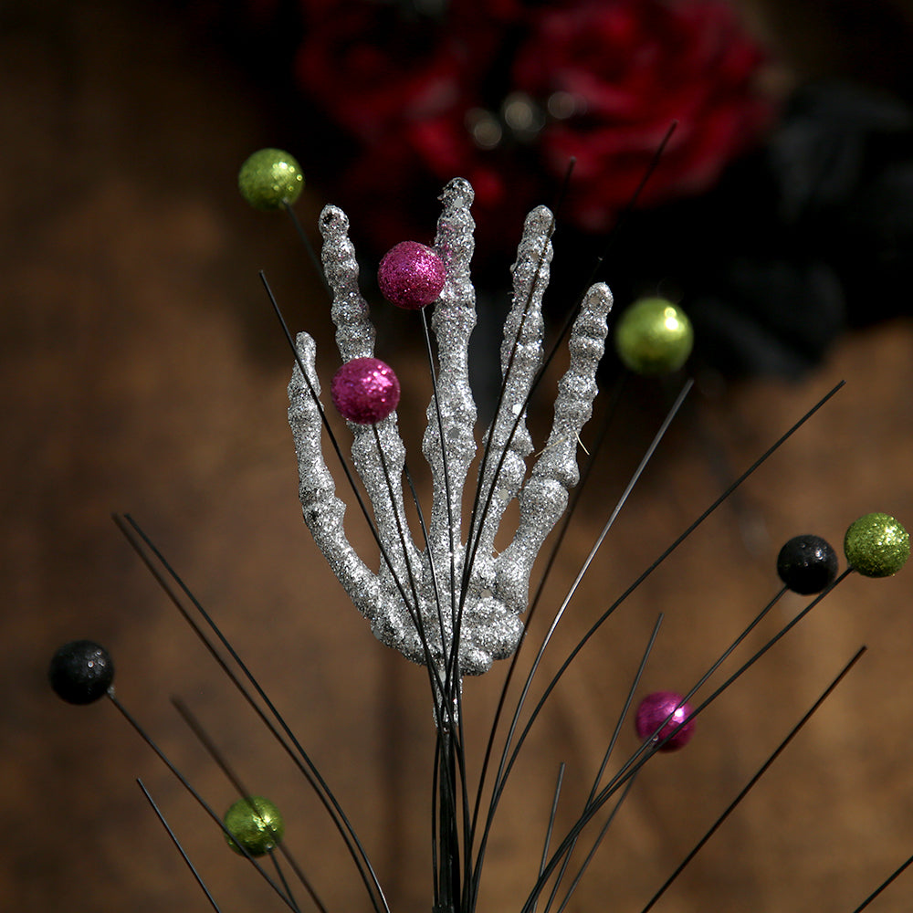 Halloween Decor Ornaments Dead Branch Halloween Skeleton Black Artificial Twigs For Halloween Decoration Supplies