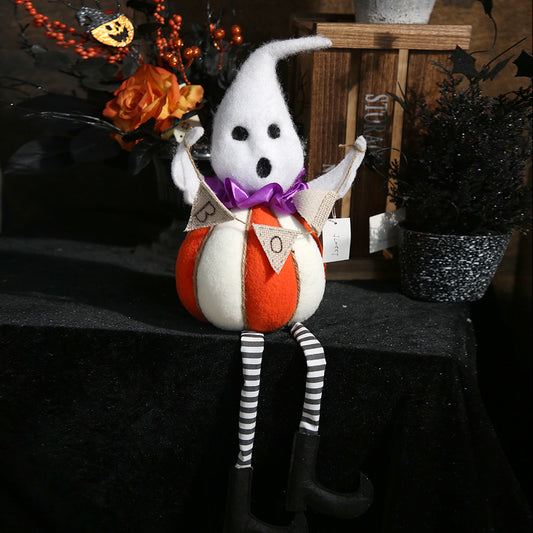2024 Newly Design Ghosts Dolls Halloween Decoration Long-legged Elf Doll Toys Halloween Ornaments