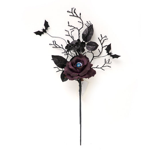 Hot Festival Decoration Pick Halloween Black Dead Branches Artificial Twigs For Halloween Decoration