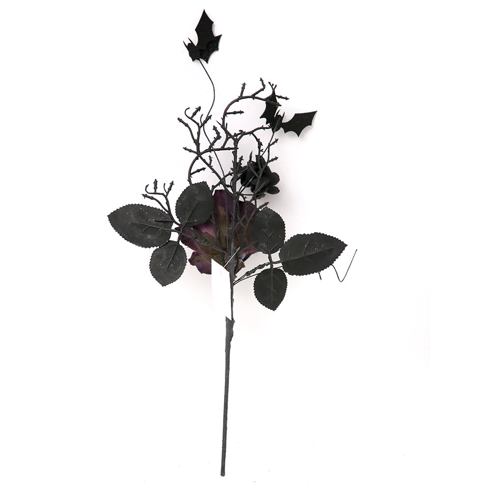2024 Halloween Theme Design Artificial Flower Branch Halloween Props Eyeball Halloween Decorations