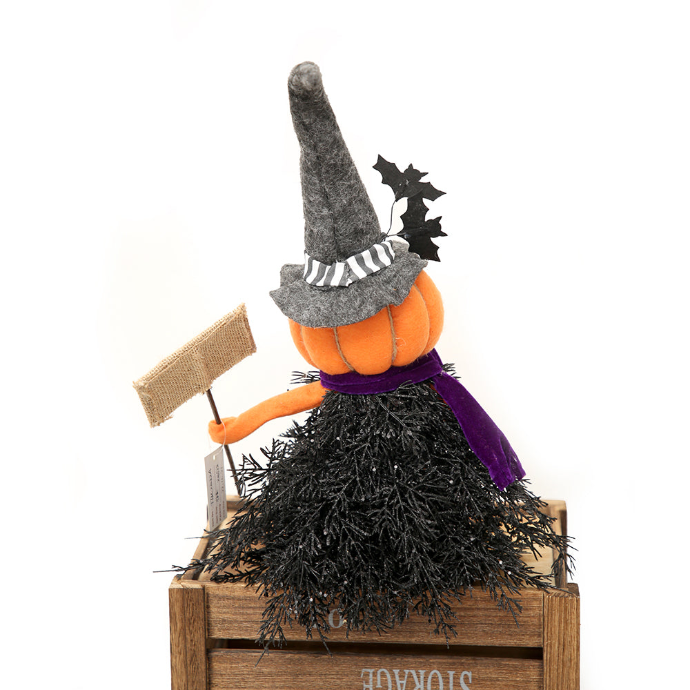 Funny Halloween Decoration Pumpkin Ghost Witch Scary Halloween Plush Doll Halloween Accessories For Halloween Party Supplies