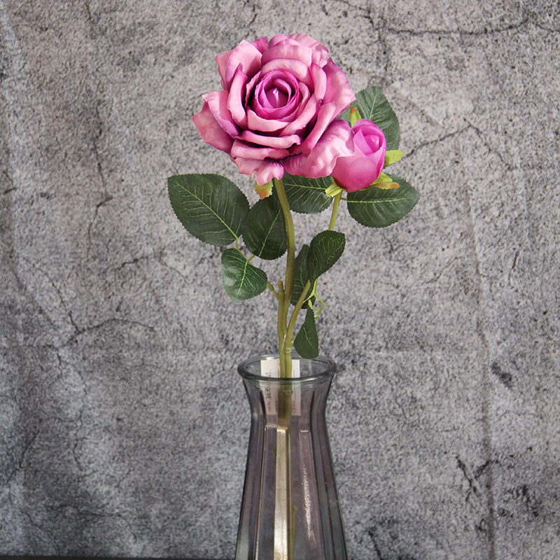 Wholesale Popular Rose High Simulation Bionic Technology Artificial Rose Flowers Decoration Flowers Wedding Celebration