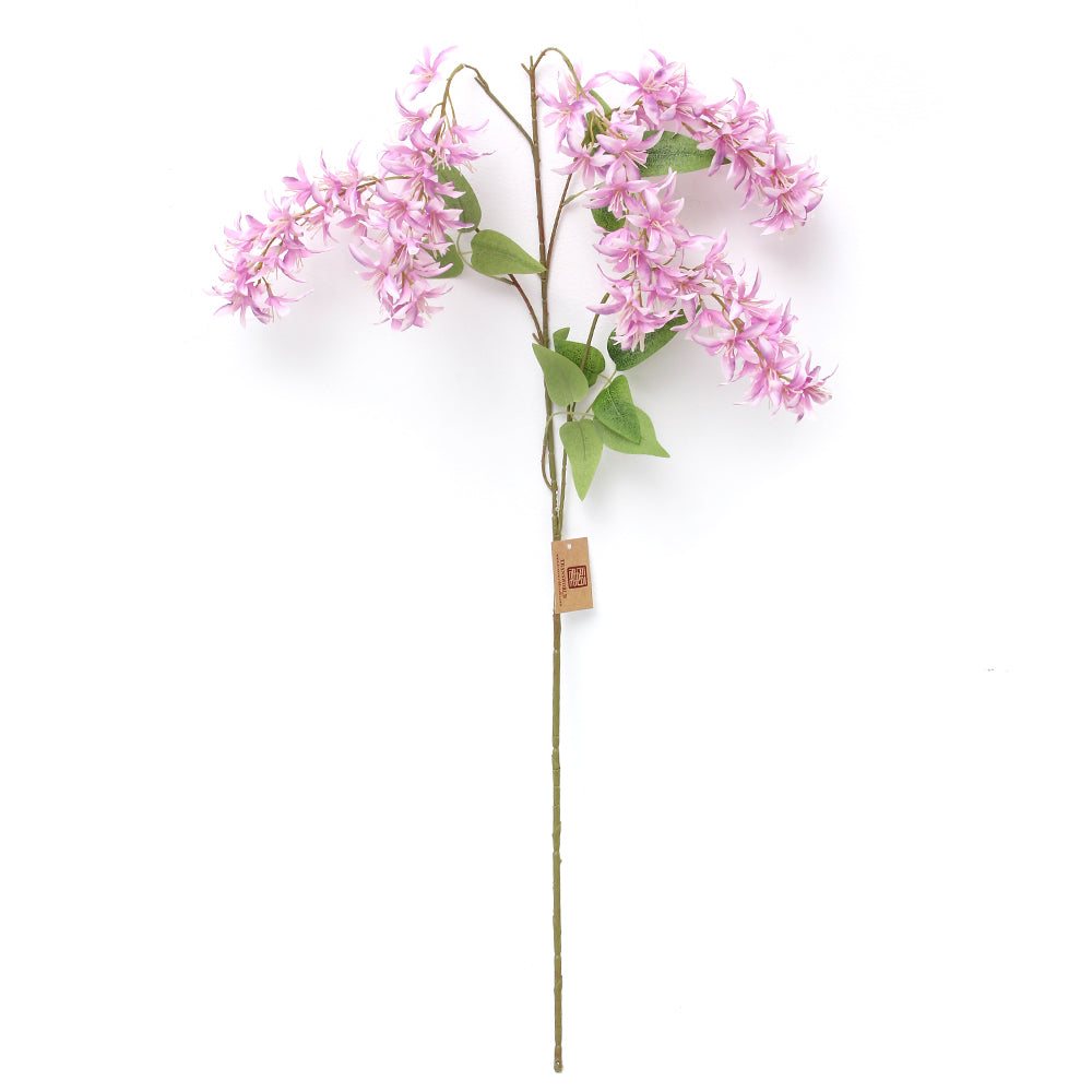 2024New Design 43.31INCH Artificial Wisteria Flowers Real Touch Wisteria Branches For Wedding Party Home Store Decor