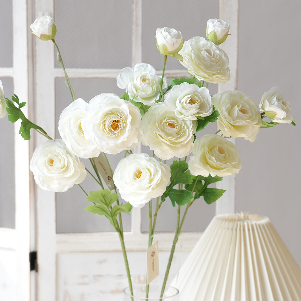 Romantic Artificial Rose  Long Life Artificial Flower Wedding Flower Decoration For Restaurant Hotel Cafe Wedding Event