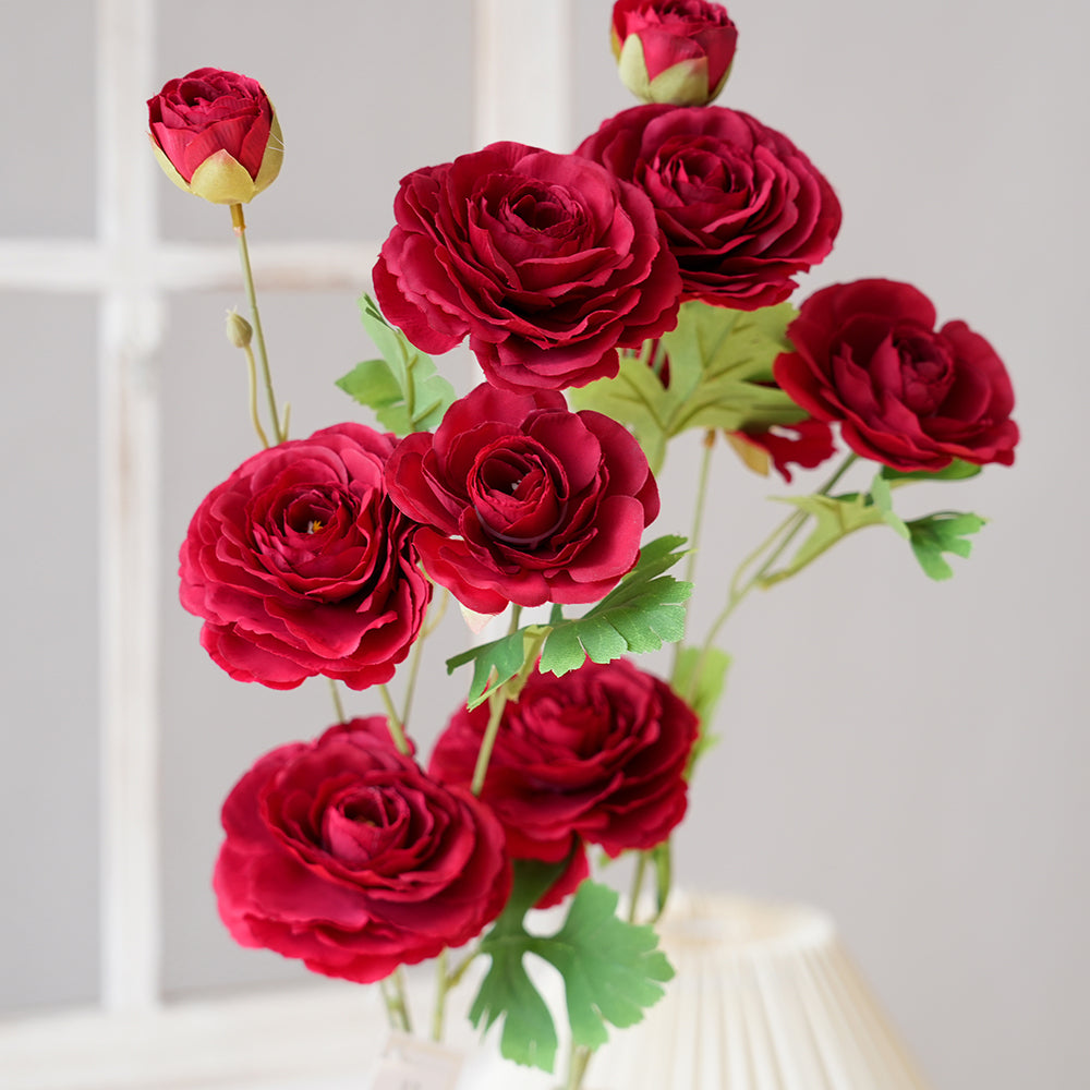 Romantic Artificial Rose  Long Life Artificial Flower Wedding Flower Decoration For Restaurant Hotel Cafe Wedding Event