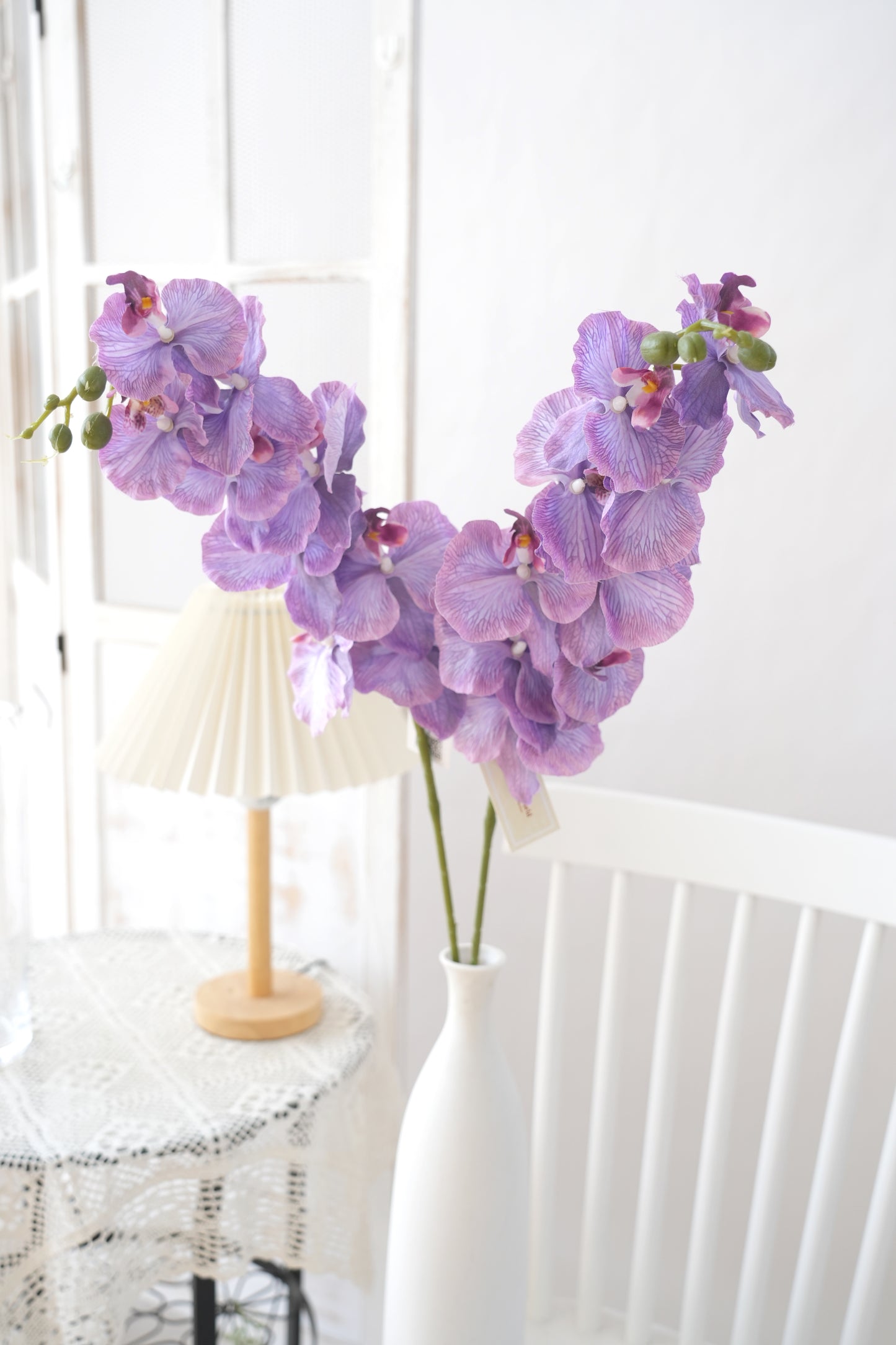 Factory Wholesale Butterfly Orchid Artificial Flowers Vases Flower Floral Arrangements for Wedding Event Festival Decorations