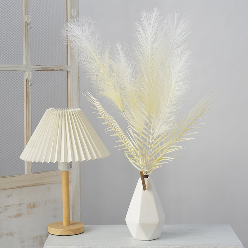 Newly Design Pampas Grass With Fern Leaves For Wedding Table Centerpieces Decoration Floral Arrangement Pampas Grass Decor