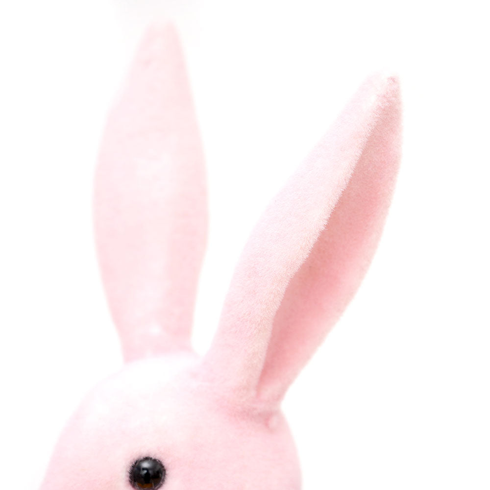 Animal Decoration 46cm Squat Easter Bunny Cute Pink Easter Squat Rabbit Decoration for Home Party Easter Decoration