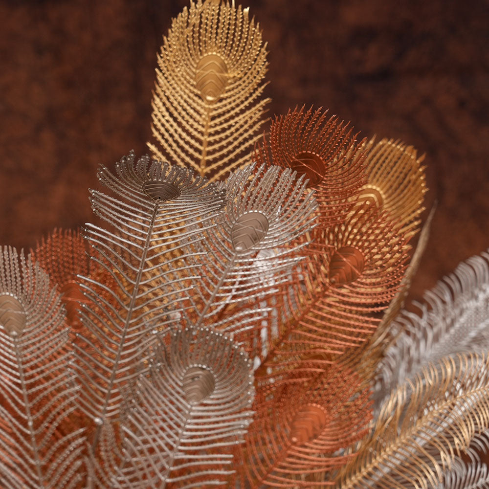 Hot Sale Wholesale Christmas Picks Golden Pick/Spray Glittered Leaf Gold Christmas Pick For Party & Holiday Supplies