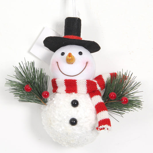 17cm snowman decorating make a snowman winter holiday outdoor decoration