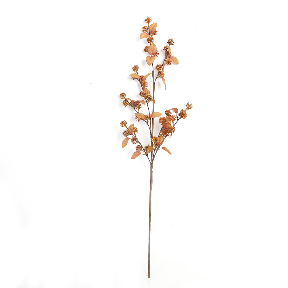 2023 Autumn Decoration 18INCH Artificial Flower Spray For Table Aisle Backdrop Stand Decoration