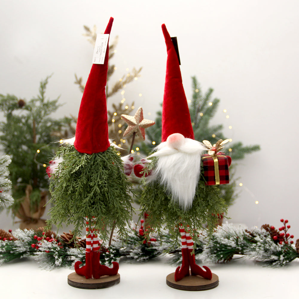 Christmas Faceless Old Man Ornament Christmas Hat Rudolph Bedroom Living Room Wall Christmas Ornament Decorations Gifts