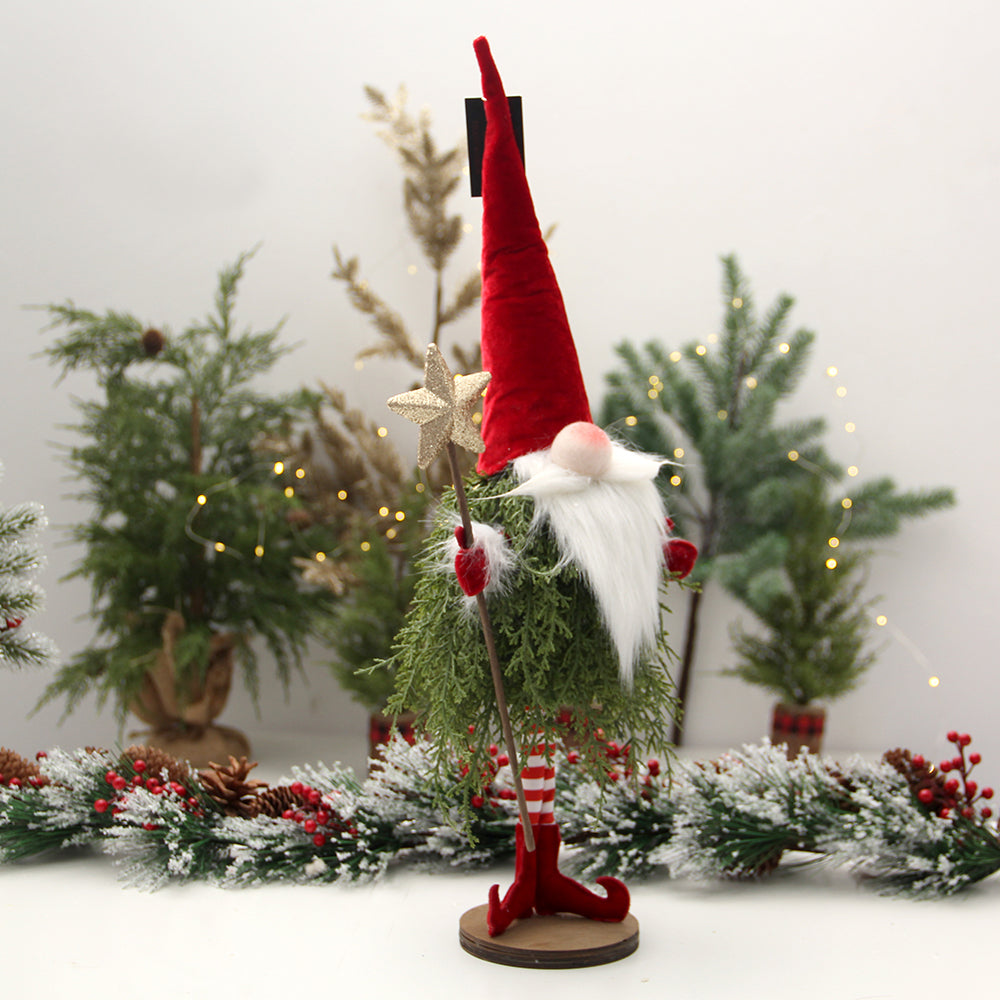 Christmas Faceless Old Man Ornament Christmas Hat Rudolph Bedroom Living Room Wall Christmas Ornament Decorations Gifts